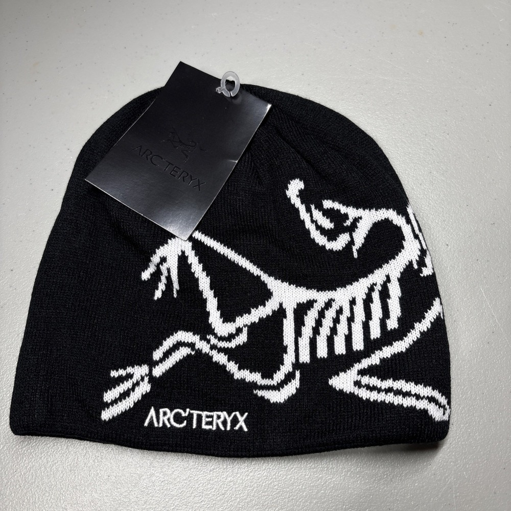 Arc'teryx Bird Head Toque Beanie Black/Void One Size NWT